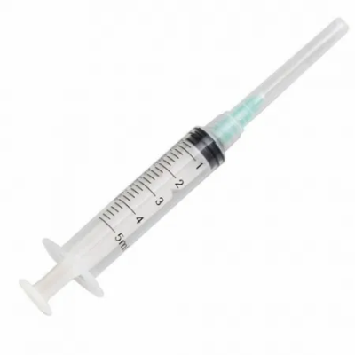 Шприц 5 мл 3-х комп. с иглой 22G /Huaian City/Китай/1800