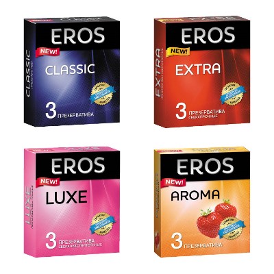 Презервативы ЭРОС Экстра АЗРИ