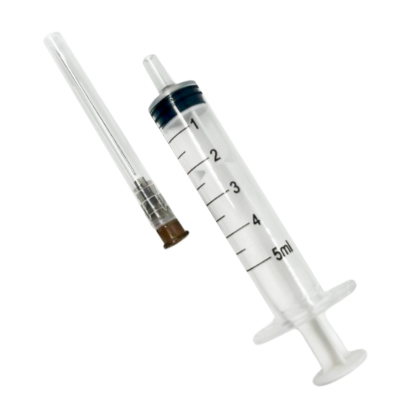 Шприц 5 мл 3-х комп. с иглой 22G /VANSUNTECH/Китай/