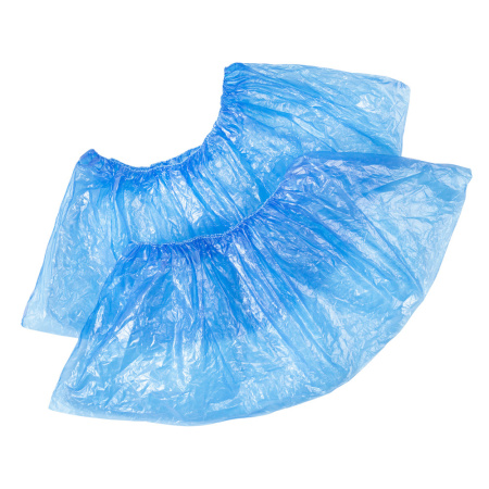 Бахилы 18 мкр Стандарт Лайт-Н синие /Elegreen/2500