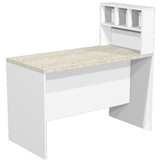 Стол для забора крови СЛ-15 белый