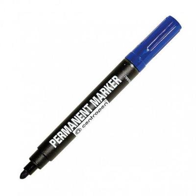 Маркер перманент. CENTROPEN 2,5 мм синий круглый наконечник