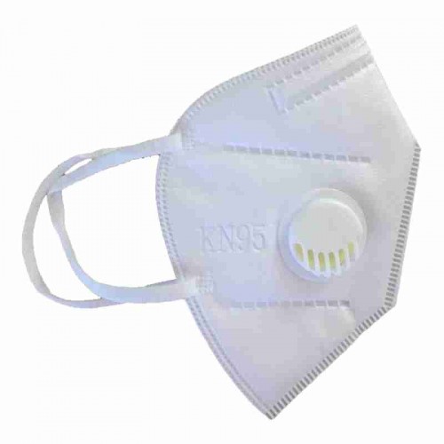 Маска-респиратор медицинская KN95 ЭирСейф 204  NR FFP2 (с клапаном)/10