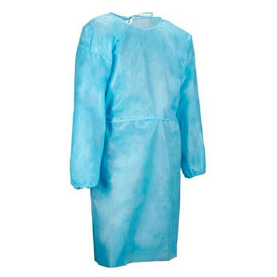 Халат хирургический стерильный пл. 42, рукав на манжете 140 см. (52-54 р.) /Инмедиз 